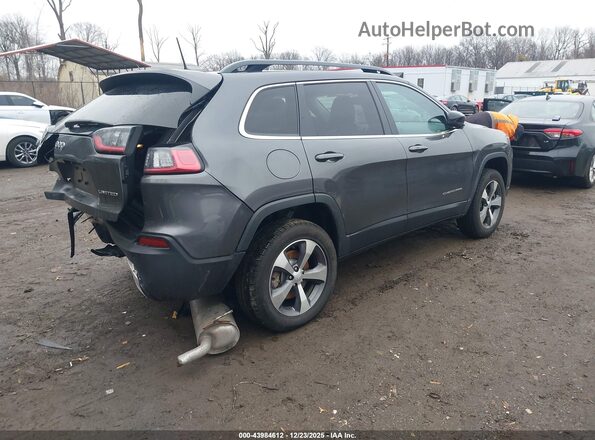 1C4PJMDX1ND514501 2022 JEEP CHEROKEE Gray Trasero derecho