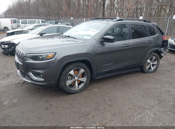 1C4PJMDX1ND514501 2022 JEEP CHEROKEE Gray Vista tres cuartos delantera izquierda