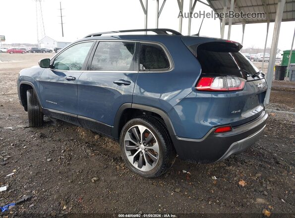 1C4PJMDX4ND509535 2022 JEEP CHEROKEE Синий Задняя левая четверть