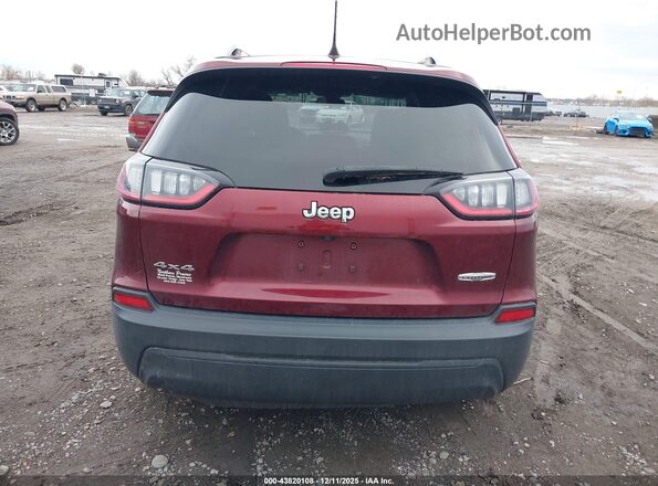 1C4PJMLB9KD182518 2019 JEEP CHEROKEE Темно-бордовый 