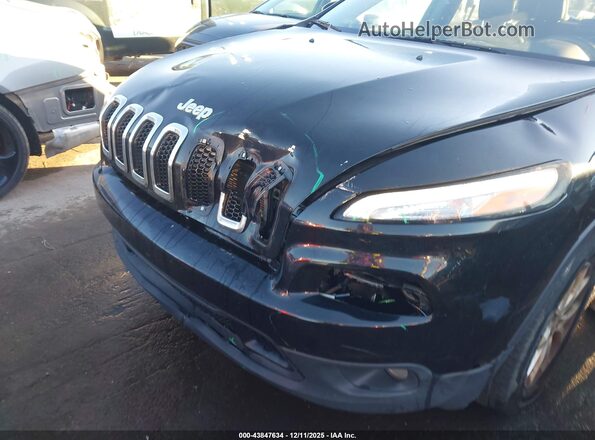 1C4PJMLX6JD527076 2018 JEEP CHEROKEE Black Դիմացի տեսք