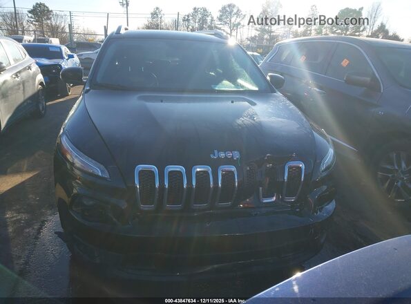 1C4PJMLX6JD527076 2018 JEEP CHEROKEE Black Սարքավորումների վահանակի տեսք