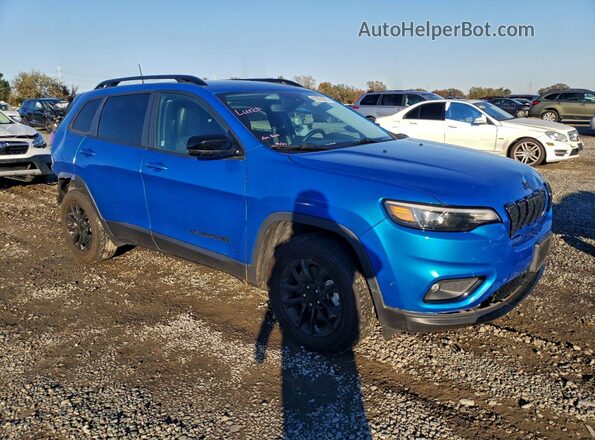1C4PJMMB0PD114503 2023 JEEP CHEROKEE Синий Передняя правая четверть