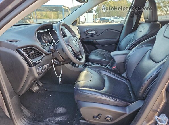 1C4PJMMB1PD110315 2023 JEEP CHEROKEE Charcoal Widok wnętrza z przodu