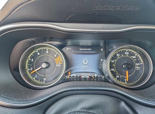 1C4PJMMB1PD110315 2023 JEEP CHEROKEE Charcoal Widok zestawu wskaźników