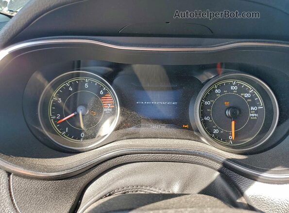 1C4PJMMB7PD109119 2023 JEEP CHEROKEE Black Vista del cuadro de instrumentos