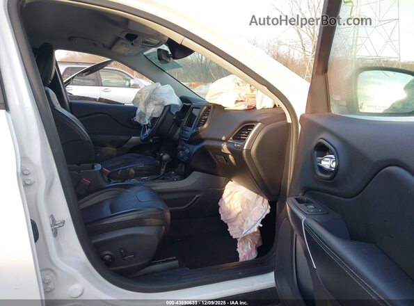 1C4PJMMN2ND541365 2022 JEEP CHEROKEE White წინა სალონის ხედი