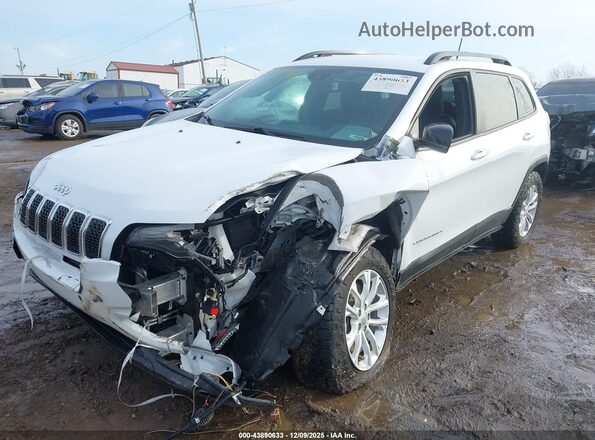1C4PJMMN2ND541365 2022 JEEP CHEROKEE White წინა ხედი