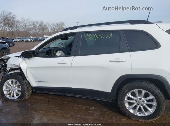 1C4PJMMN2ND541365 2022 JEEP CHEROKEE White უკანა სალონის ხედი
