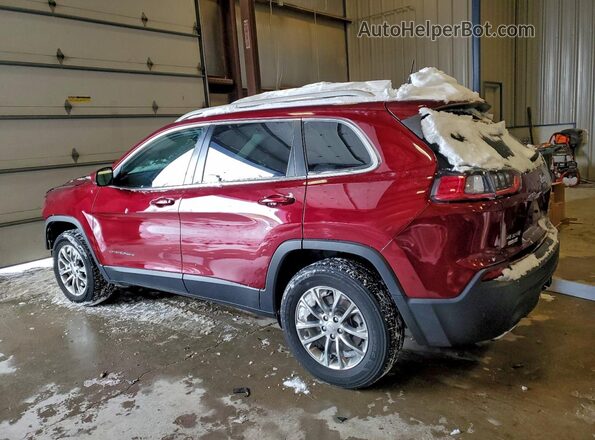 1C4PJMMX2MD191154 2021 JEEP CHEROKEE Red Tył lewy