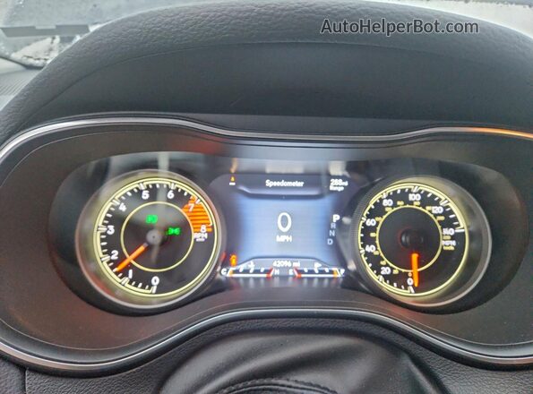 1C4PJMMX3ND502169 2022 JEEP CHEROKEE Black Vista del cuadro de instrumentos