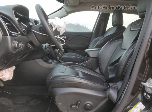 1C4PJMMX4ND553535 2022 JEEP CHEROKEE Черный Вид салона спереди