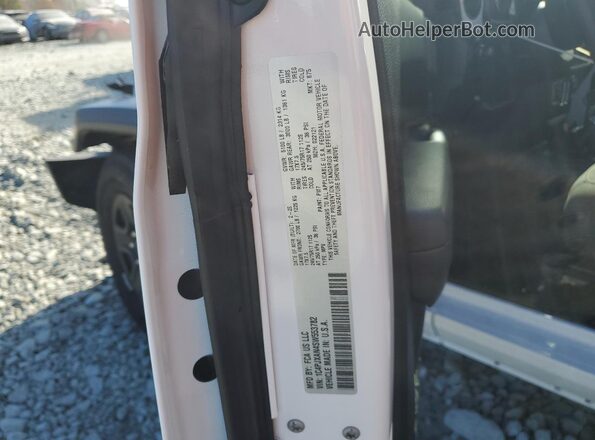 1C4PJXAN4SW553782 2025 JEEP WRANGLER White Vista de la etiqueta del VIN