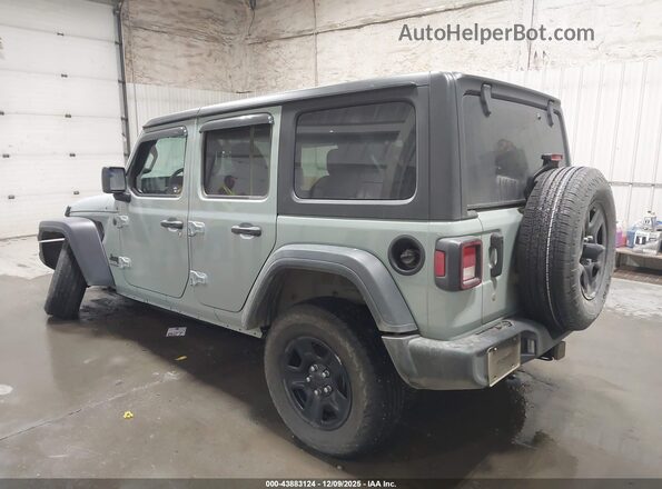 1C4PJXDG0RW313670 2024 JEEP WRANGLER Teal Задня ліва чверть