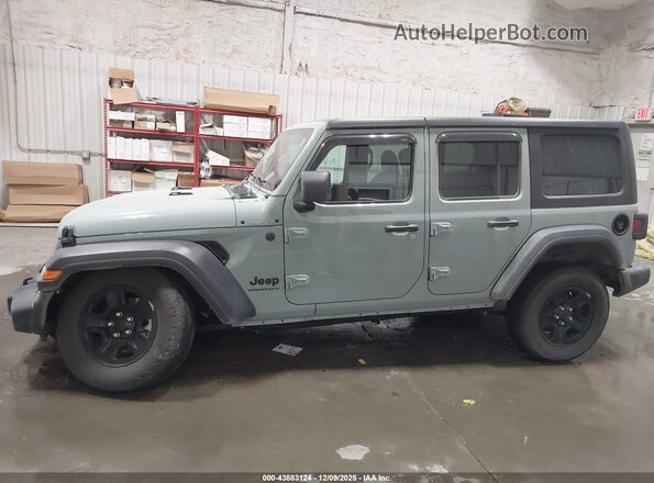 1C4PJXDG0RW313670 2024 JEEP WRANGLER Teal Панорамний вид салону 360°