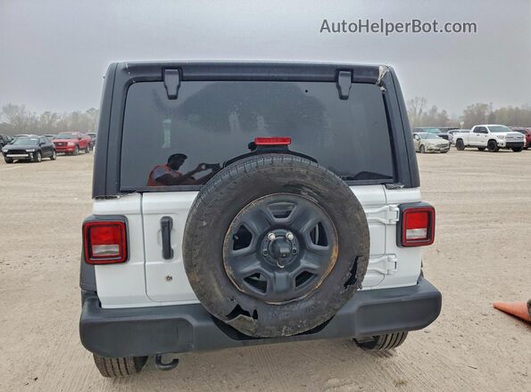 1C4PJXDG9RW210344 2024 JEEP WRANGLER White უკანა ხედი