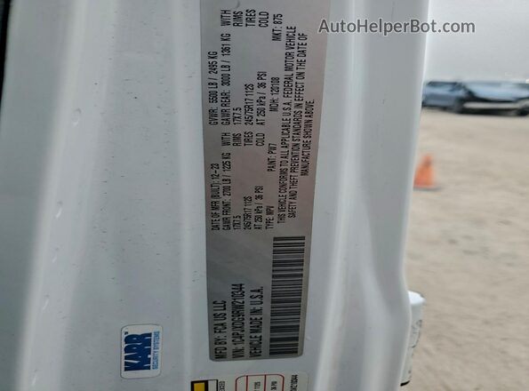 1C4PJXDG9RW210344 2024 JEEP WRANGLER White VIN კოდის სტიკერის ხედი