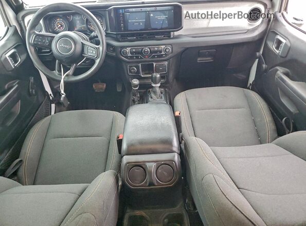 1C4PJXDG9RW210344 2024 JEEP WRANGLER White წინა პანელის ხედი
