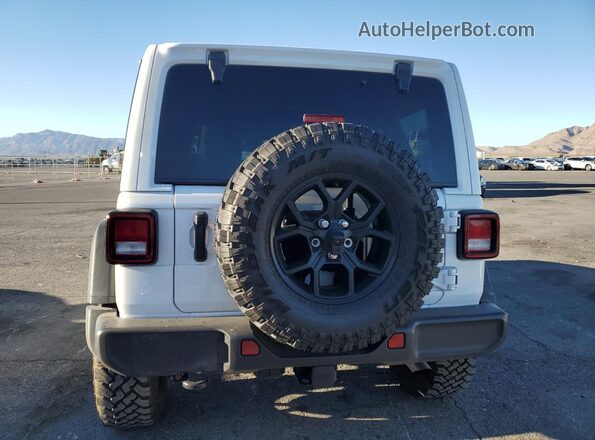 1C4PJXDN6SW551186 2025 JEEP WRANGLER White Widok z tyłu