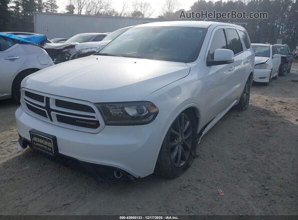 1C4RDHDG1HC869573 2017 DODGE DURANGO White Vista tres cuartos delantera izquierda