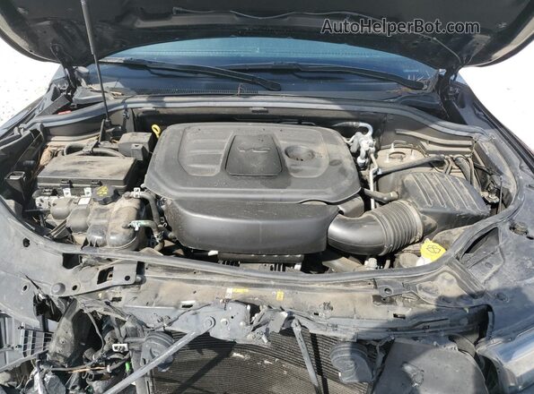 1C4RDHDG4MC761796 2021 DODGE DURANGO Black Вид підкапотного простору