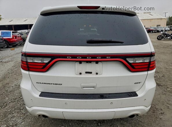 1C4RDHDG9JC111972 2018 DODGE DURANGO White Вид ззаду