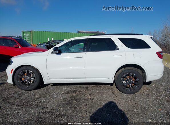 1C4RDJDG0RC240220 2024 DODGE DURANGO White Vista interior de 360 grados