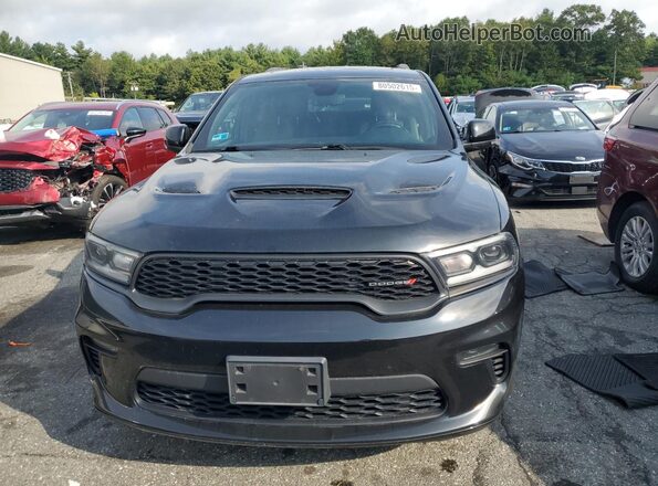 1C4RDJDG2MC522531 2021 DODGE DURANGO Черный Вид спереди