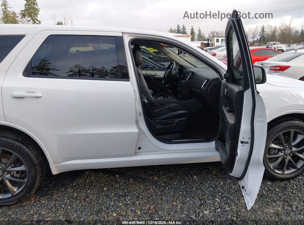 1C4RDJDG4JC290669 2018 DODGE DURANGO White წინა სალონის ხედი