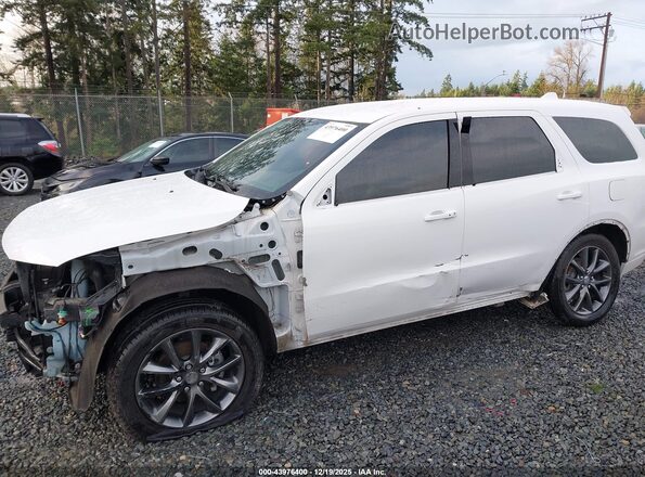 1C4RDJDG4JC290669 2018 DODGE DURANGO White წინა ხედი