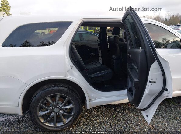 1C4RDJDG4JC290669 2018 DODGE DURANGO White VIN კოდის სტიკერის ხედი