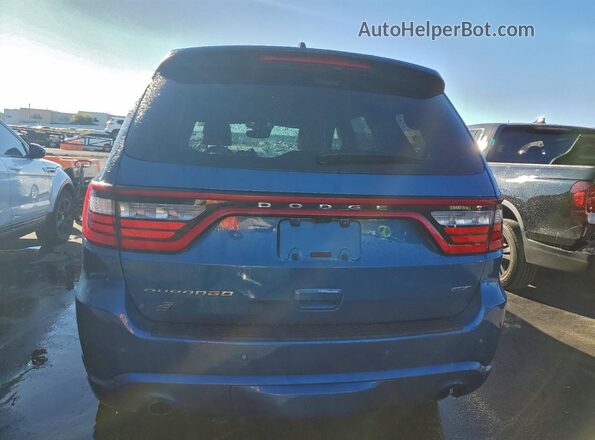 1C4RDJDG4SC517960 2025 DODGE DURANGO Синий Вид сзади