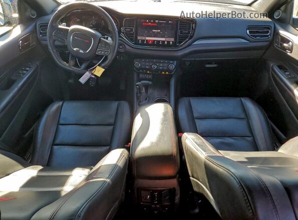1C4RDJDG4SC517960 2025 DODGE DURANGO Синий Вид панели приборов