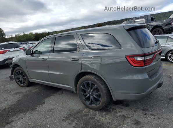1C4RDJDG6LC342645 2020 DODGE DURANGO Gray Trasero izquierdo