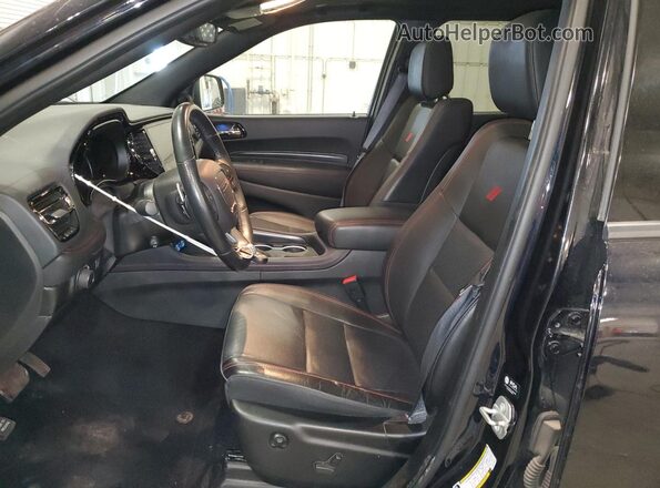 1C4RDJDG7RC175012 2024 DODGE DURANGO Blue Widok wnętrza z przodu