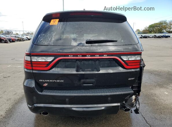 1C4RDJDG8PC573813 2023 DODGE DURANGO Black Вид ззаду
