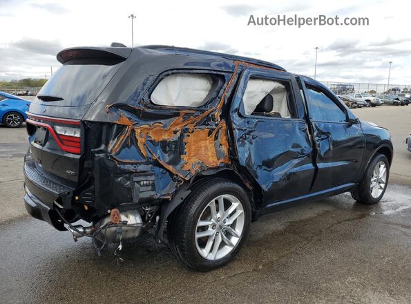 1C4RDJDG8PC573813 2023 DODGE DURANGO Black Задня права чверть