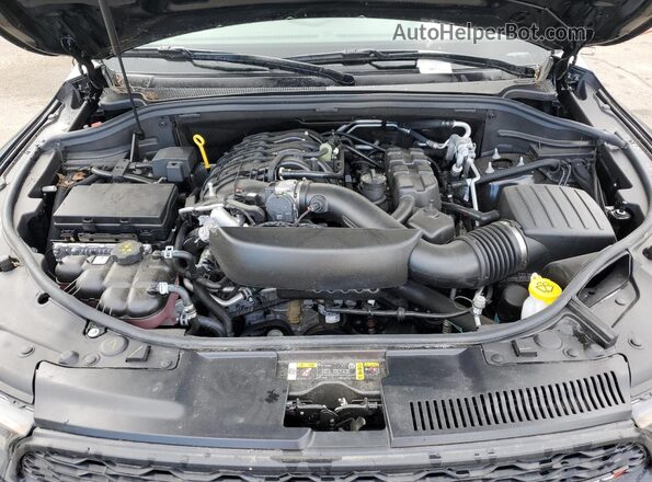 1C4RDJDG8PC573813 2023 DODGE DURANGO Black Вид підкапотного простору
