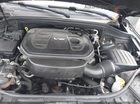 1C4RDJEG3GC484648 2016 DODGE DURANGO Серый Вид сзади