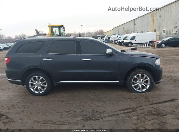 1C4RDJEG3GC484648 2016 DODGE DURANGO Серый Вид задней части салона