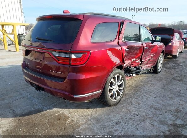 1C4RDJEG3HC691641 2017 DODGE DURANGO Red Trasero derecho
