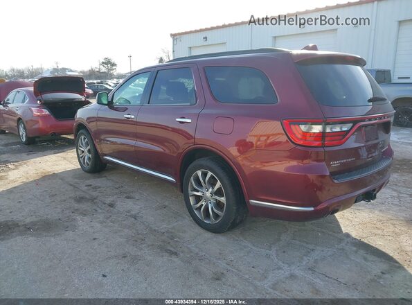 1C4RDJEG3HC691641 2017 DODGE DURANGO Red Trasero izquierdo