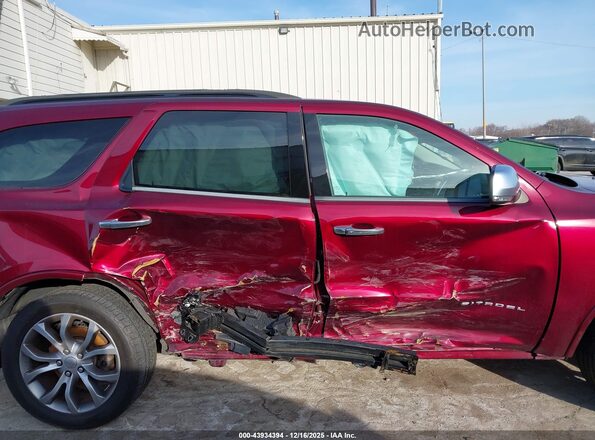 1C4RDJEG3HC691641 2017 DODGE DURANGO Red Vista frontal