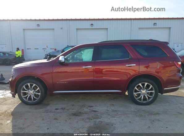 1C4RDJEG3HC691641 2017 DODGE DURANGO Red Vista interior de 360 grados