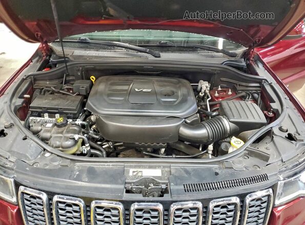 1C4RJEAG4KC534584 2019 JEEP GRAND Maroon Widok komory silnika