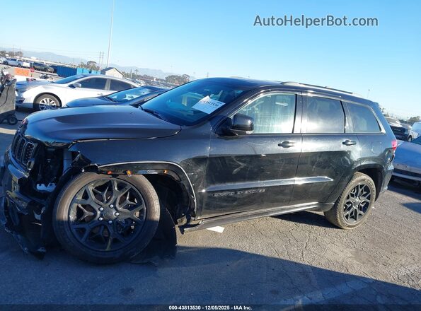 1C4RJEBG4MC784070 2021 JEEP GRAND CHEROKEE Black Widok wnętrza z tyłu