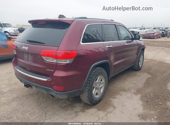 1C4RJEBG6JC208895 2018 JEEP GRAND CHEROKEE Burgundy 