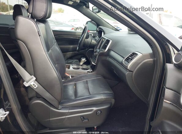 1C4RJECG3JC412195 2018 JEEP GRAND CHEROKEE Black წინა სალონის ხედი
