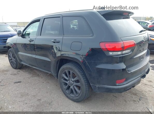 1C4RJECG3JC412195 2018 JEEP GRAND CHEROKEE Black უკანა მარცხენა