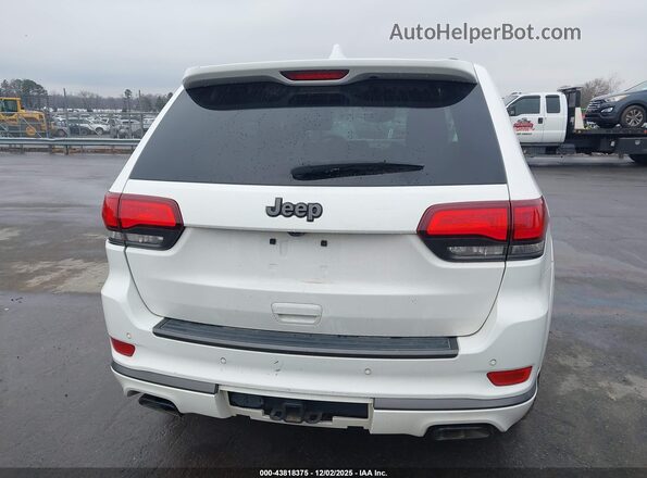 1C4RJECG6JC109735 2018 JEEP GRAND CHEROKEE White 